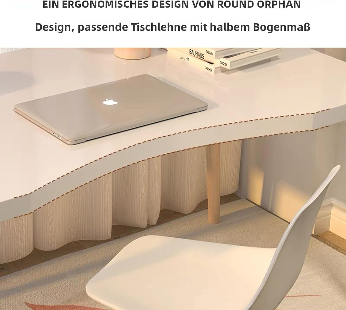 Computer Desk Modern Office Desks, 100cm Desk